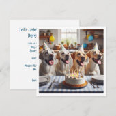 Labrador kaart, Labrador verjaardagskaart, Hond Kaart (Voorkant / Achterkant)