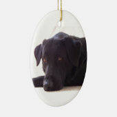labrador keramisch ornament (Rechts)