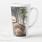 Labrador Keramische Lattebeker Latte Mok (Rechts)
