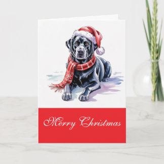 Labrador Kerstkaart Kaart