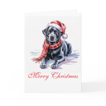 Labrador Kerstkaart