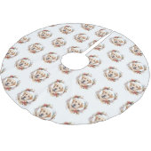 Labrador Kerstkrans Feestelijke Pup Kerstboom Rok (Gekanteld)