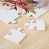 Labrador Kerstkrans Festieve Puppy Legpuzzel (Zijkant)