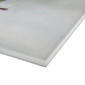 Labrador Kerstsneeuw winter Snijplank (Hoek)