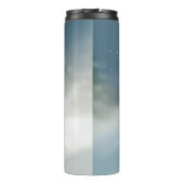 Labrador Kerstsneeuw winter Thermosbeker (Achterkant)