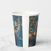 Labrador kerstvakantie papieren bekers (Rechts)