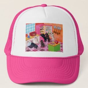 Labrador Kitchen Party Painting Trucker Pet