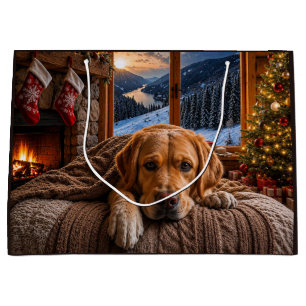 Labrador kruising Kerst Groot Cadeauzakje