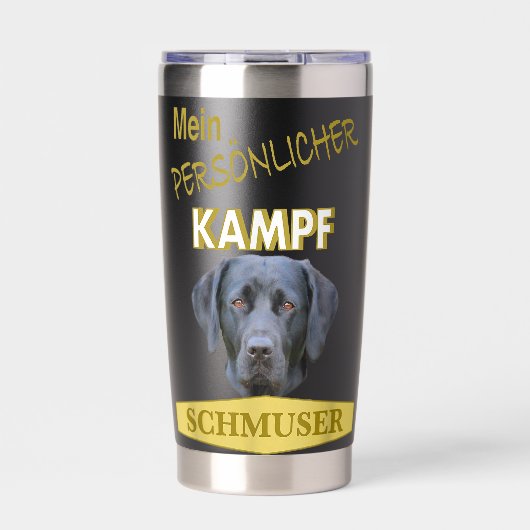 Labrador Labrador Dog Labrador Geïsoleerde Drinkbeker (Voorkant)