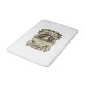 Labrador Lady Dog Crown Schild_1 Badmat (Gekanteld)
