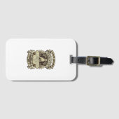 Labrador Lady Dog Crown Schild_1 Bagagelabel (Voorkant (horizontaal))