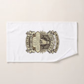 Labrador Lady Dog Crown Schild_1 Handdoek (Handdoek)