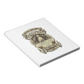 Labrador Lady Dog Crown Schild_1 Notitieblok (Schuin)