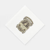 Labrador Lady Dog Crown Schild_1 Servet (Hoek)