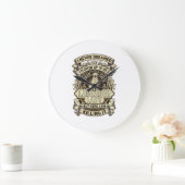 Labrador Lady Dog Crown Shield_1 Grote Klok (Huis)