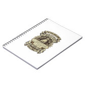 Labrador Lady Dog Crown Shield_1 Notitieboek (Linkerzijde)