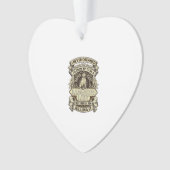 Labrador Lady Dog Crown Shield_1 Ornament (voorkant)