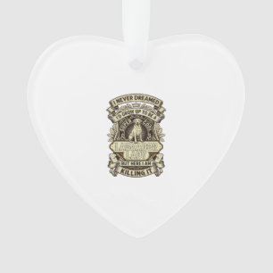Labrador Lady Dog Crown Shield_1 Ornament