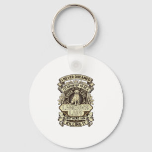 Labrador Lady Dog Crown Shield_1 Sleutelhanger