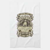 Labrador Lady Dog Crown Shield_1 Theedoek (Verticaal)