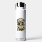 Labrador Lady Dog Crown Shield_1 Waterfles (Voorkant)