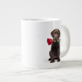 Labrador Liefde Grote Koffiekop (Voorkant rechts)