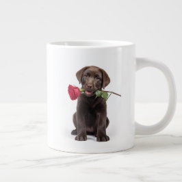 Labrador Liefde Grote Koffiekop