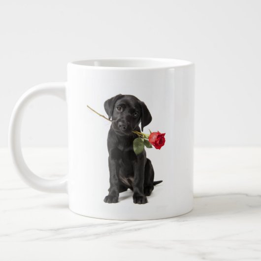 Labrador Liefde Grote Koffiekop (Links)