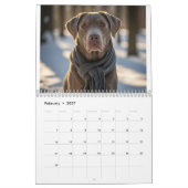Labrador Love Calendar Kalender (Feb 2027)