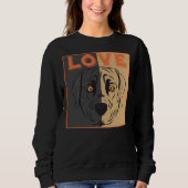 Labrador Love Dog Trui (Voorkant)