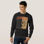 Labrador Love Dog Trui (Voorkant volledig)