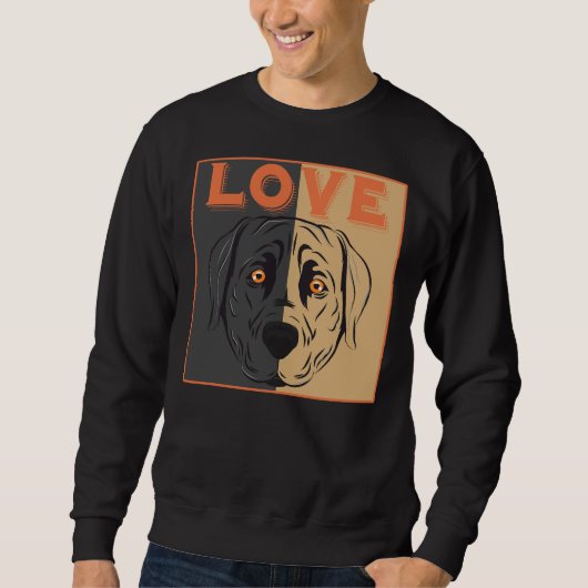 Labrador Love Dog Trui (Voorkant)