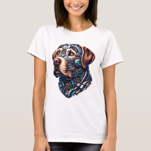 Labrador Lover Android Geïnspireerde kunst T-shirt (Voorkant)