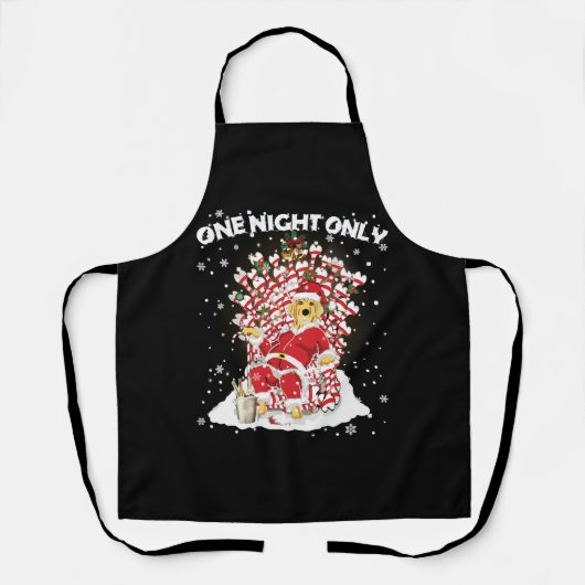 Labrador Lovers Kersthond Funny T Shirt Schort (Voorkant)