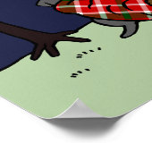 Labrador Ma en Starry Sky Poster (Hoek)