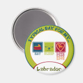 Labrador Magneet (Voorkant / Achterkant)