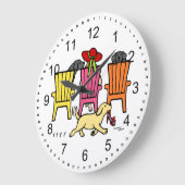 Labrador Mam in Poolside Grote Klok (Hoek)