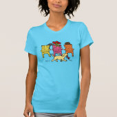 Labrador Mam in Poolside T-shirt (Voorkant)
