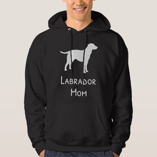 Labrador mama 13 hoodie (Voorkant)