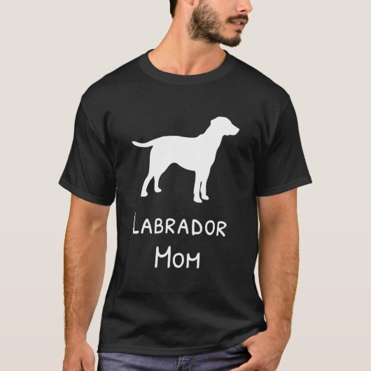 Labrador mama 13 t-shirt (Voorkant)