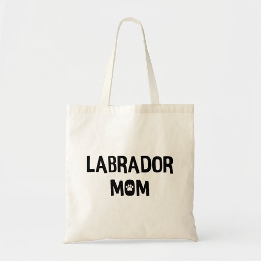 Labrador mama Canvas tas (Voorkant)