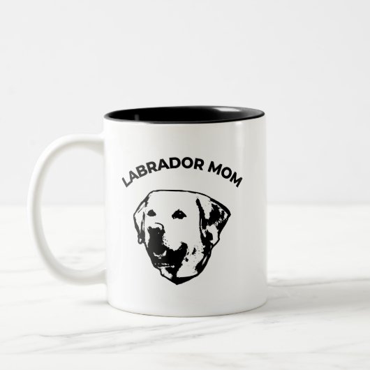 Labrador mama Coffee Mok (Links)