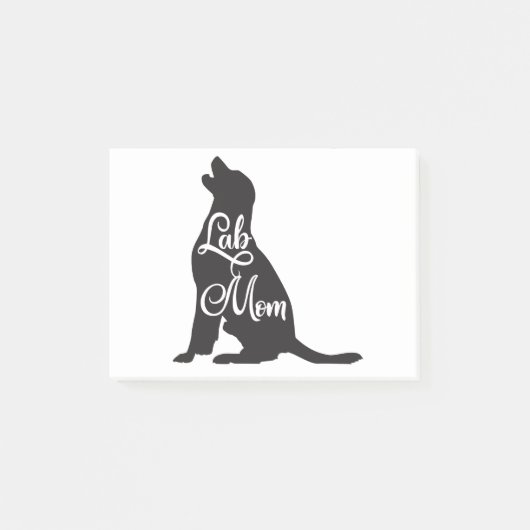 Labrador Mama Funny Dog mama - Lab dog Post-it® Notes (Voorkant)