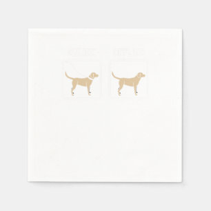 Labrador Mama I Love Animals Gift Servet