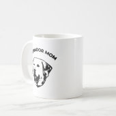 Labrador mama koffiemok (Voorkant links)