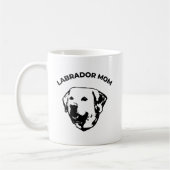 Labrador mama koffiemok (Links)