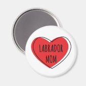 Labrador mama magneet (Voorkant / Achterkant)