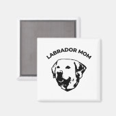 Labrador mama magneet (Voorkant / Achterkant)