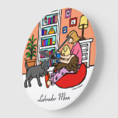 Labrador mama Reading Grote Klok (Hoek)