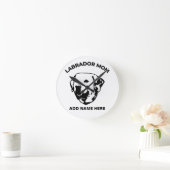 Labrador mama ronde klok (Huis)